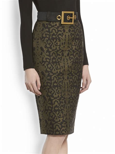 gucci pencil girls skirts|gucci skirt ioffer.